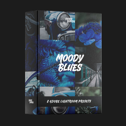 Moody Blues | 8 Adobe Lightroom Preset Packs