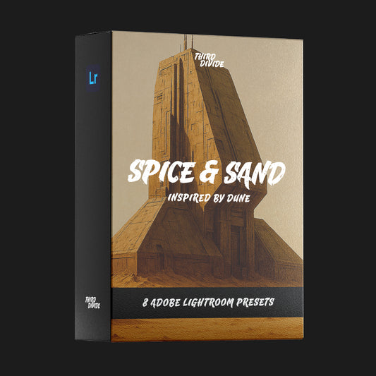 Spice & Sand | 8 Dune Inspired Adobe Lightroom Presets